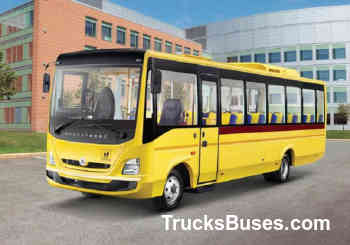 BharatBenz 917 AC: School 39 / 49 Seater Bus Images